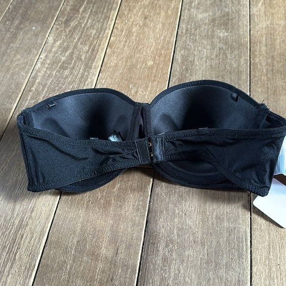 NWT Rene Rofe Black Strapless Bra size 36B - Picture 4 of 5